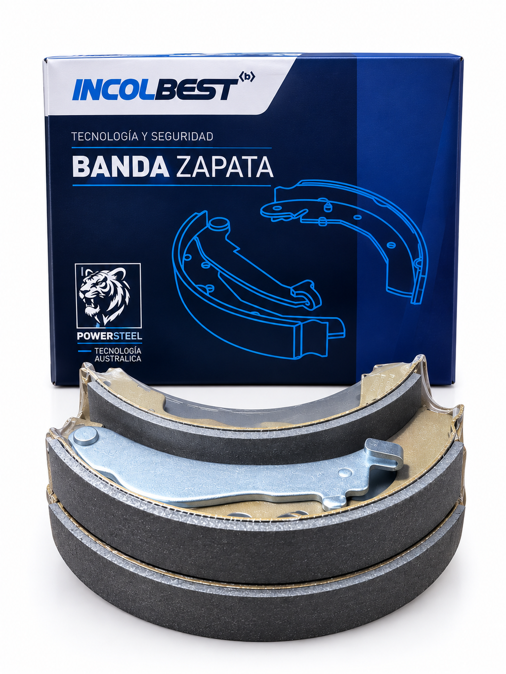 Bandas de Freno Traseras Renault Duster 4x2 | Incolbest
