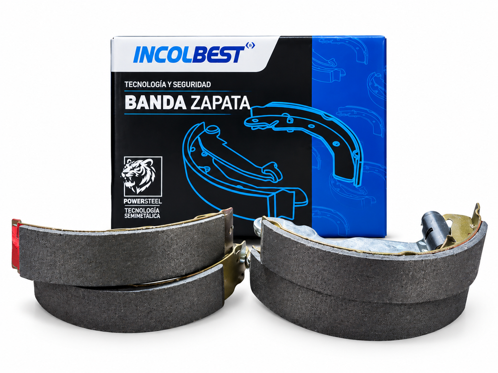Bandas de Freno Traseras Renault Duster 4x4 | Incolbest