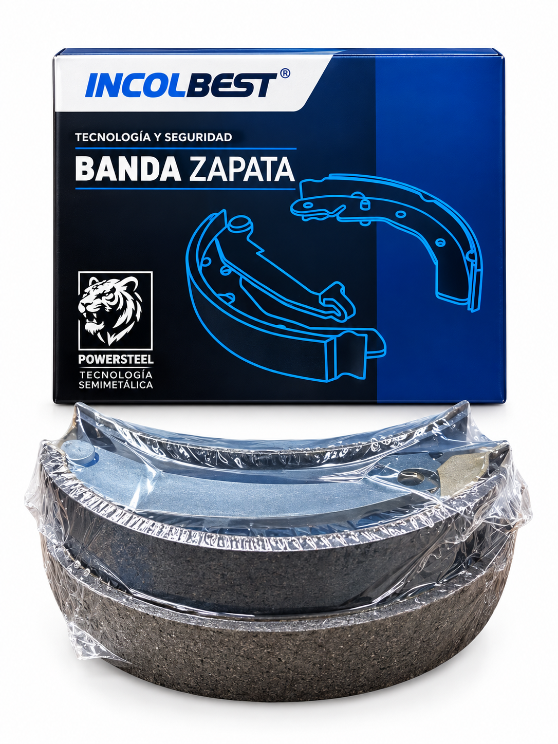 Bandas de Freno Traseras Chverolet Spark Cronos | Incolbest