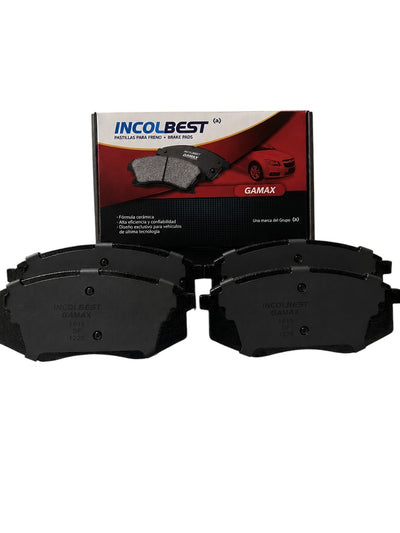 Pastillas de Freno Delanteras – Hyundai Accent Vision, Kia Rio, Sephia | Ref. 8266 Gamax