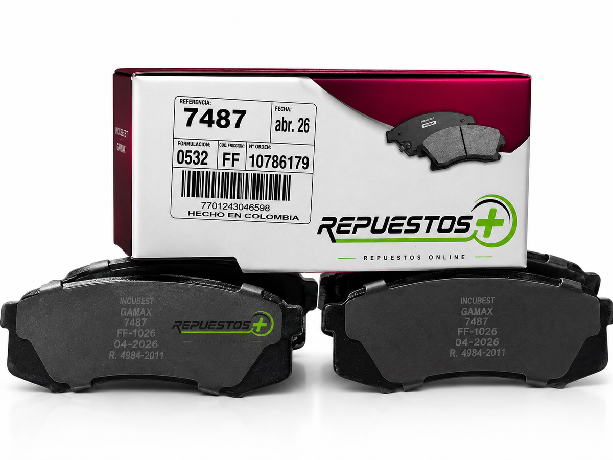 Pastillas de Freno Traseras – Toyota Prado | Ref. 7487 Gamax