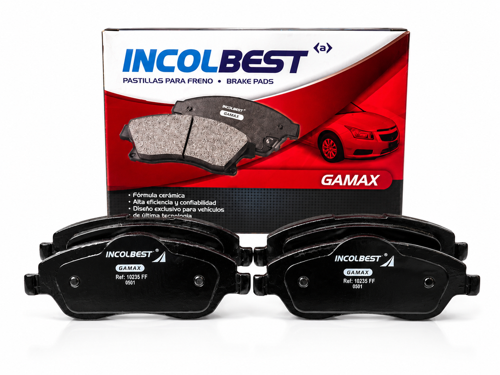 Pastillas de Freno Delanteras – Chevrolet Corsa Evolution | Ref. 10235 Gamax