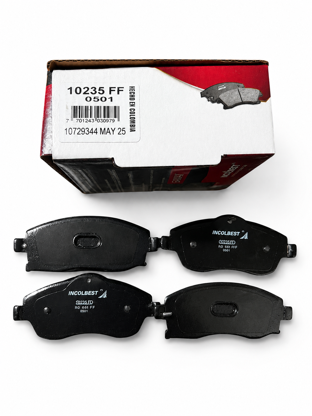 Pastillas de Freno Delanteras – Chevrolet Corsa Evolution | Ref. 10235 Gamax