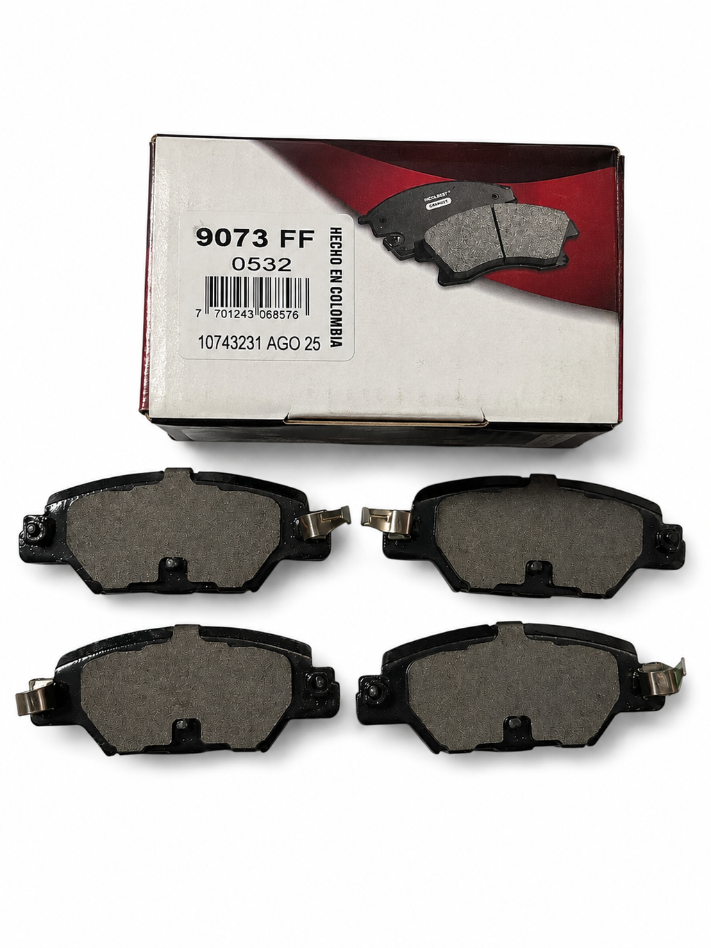 Pastillas de Freno Traseras - Mazda CX-5 (2013-2016) | Ref. 9073 Gamax