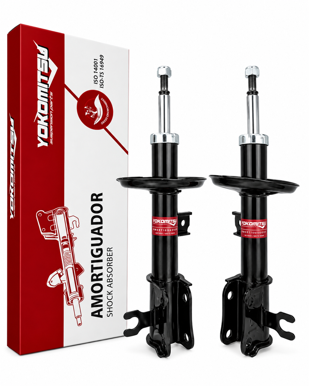 Dos Amortiguadores Delanteros Spark GT | Yokomitsu