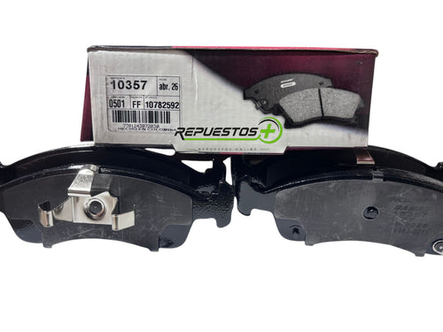 Pastillas de Freno Delanteras – Chevrolet Onix, Cobalt, Joy | Ref. 10357 Gamax