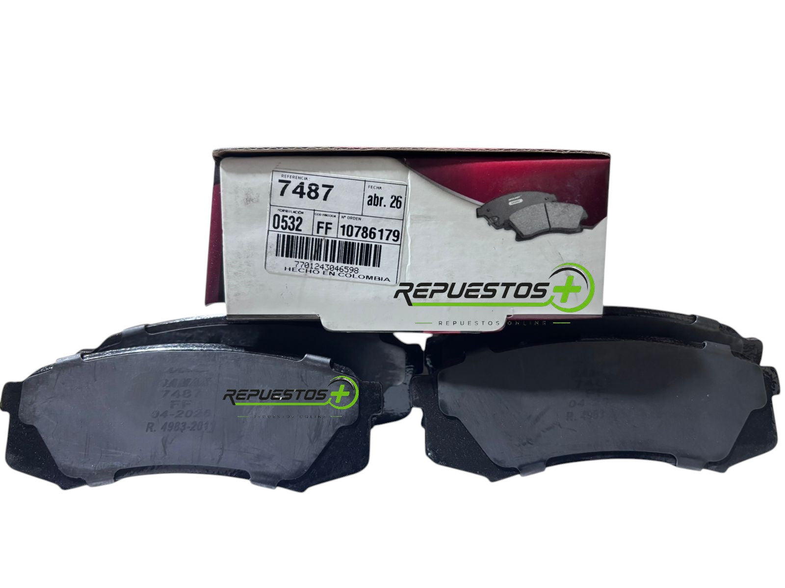 Pastillas de Freno Traseras – Toyota Prado | Ref. 7487 Gamax
