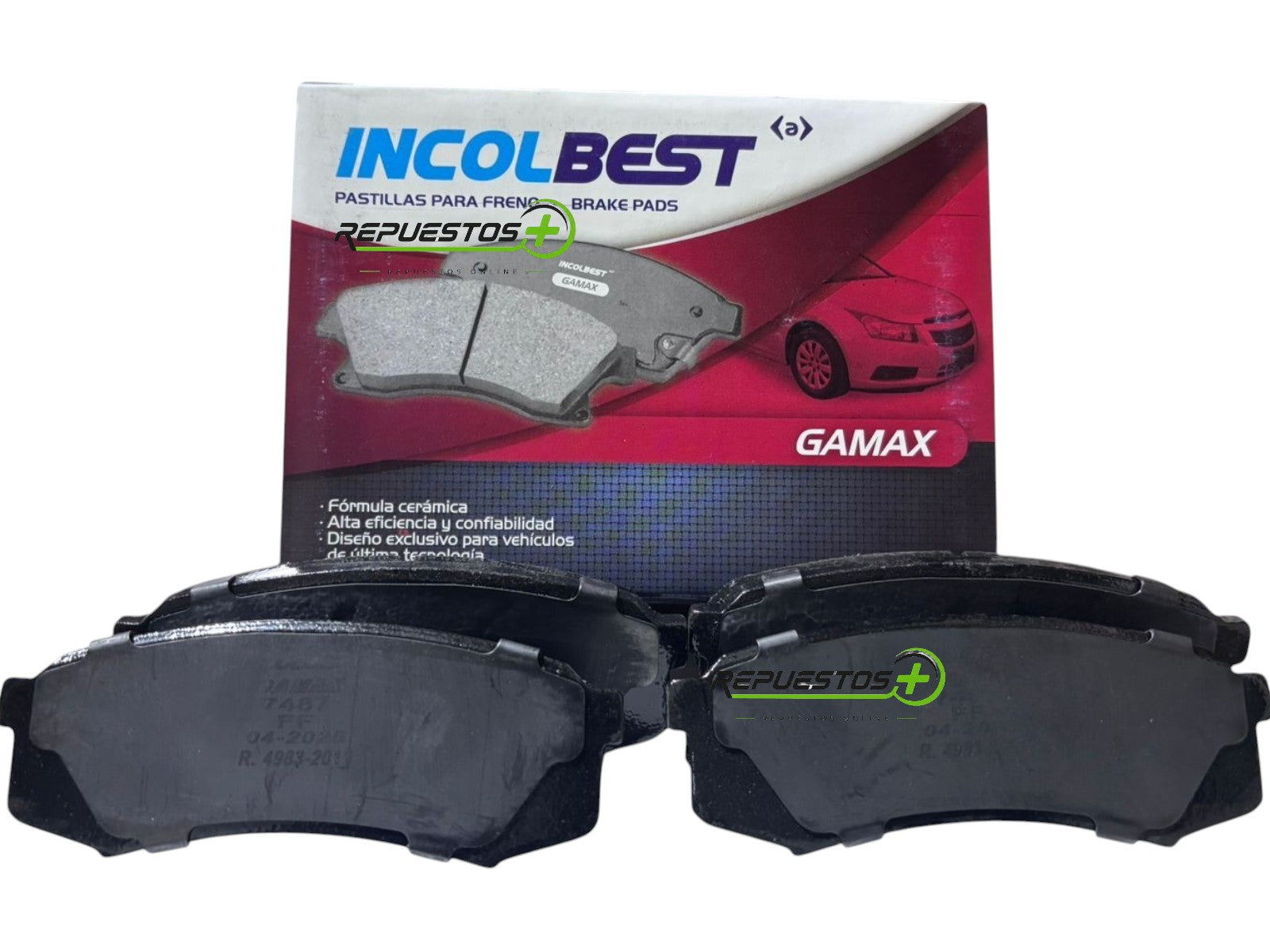 Pastillas de Freno Traseras – Toyota Prado | Ref. 7487 Gamax