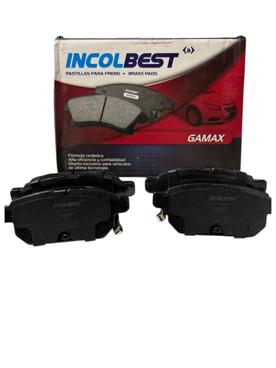 Pastillas de Freno Traseras – Suzuki Vitara Live | Ref. 9237 Gamax