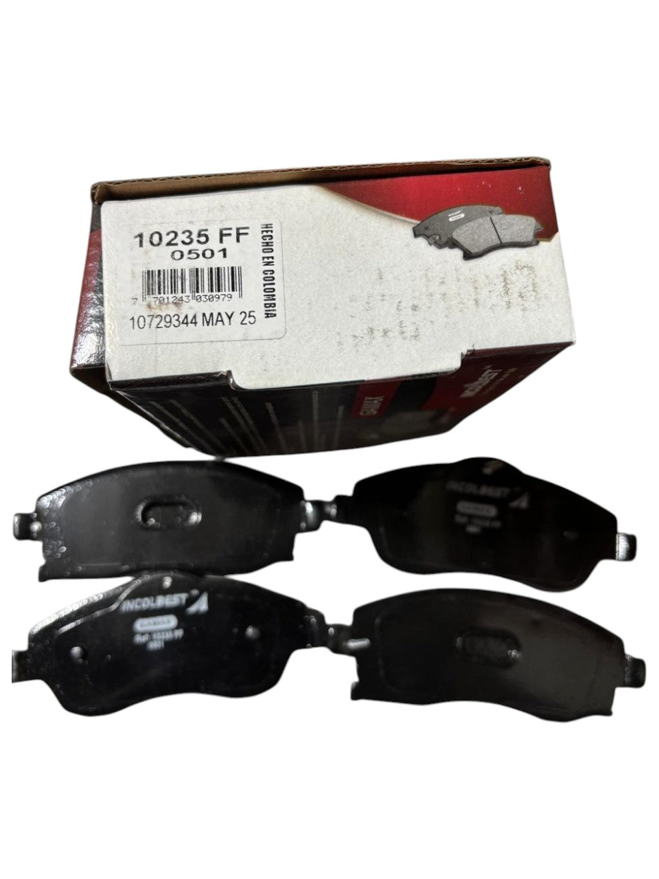 Pastillas de Freno Delanteras – Chevrolet Corsa Evolution | Ref. 10235 Gamax
