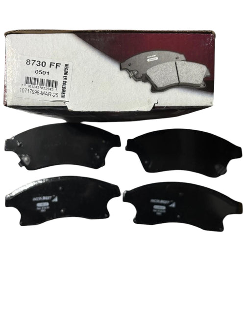 Pastillas de Freno Delanteras – Chevrolet Tracker, Cruze | Ref. 8730 Gamax
