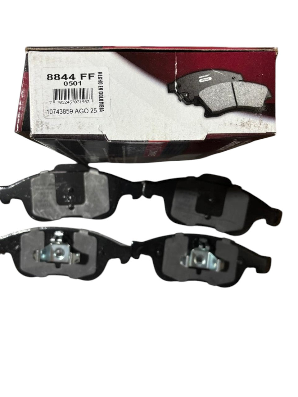 Pastillas de Freno Delanteras – Renault Duster 4x4 | Ref. 8844 Gamax