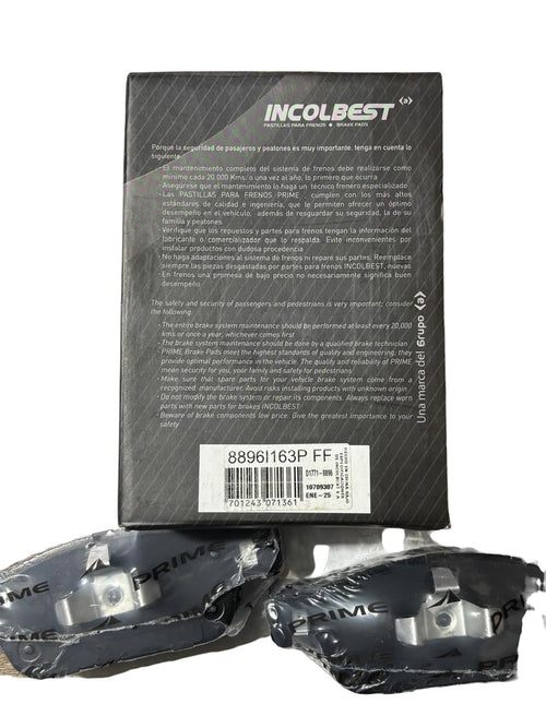 Pastillas de Freno Delanteras – Ford Focus, Escape | Ref. 8896 Prime