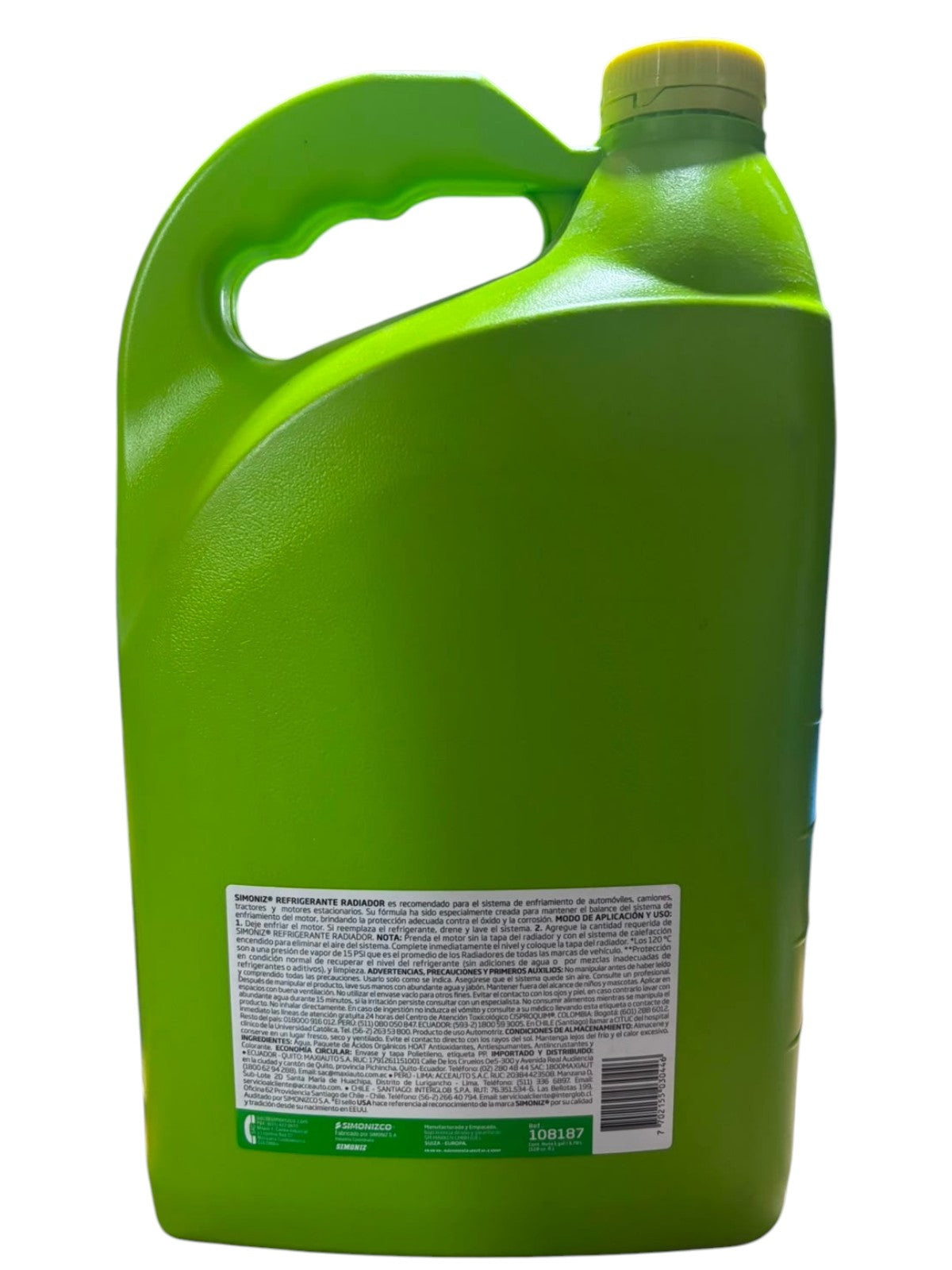 Refrigerante Verde 1 Galón  | Simoniz